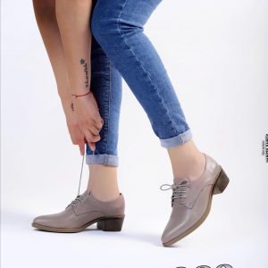 נור - נעלי אוקספורד עור - טאוף