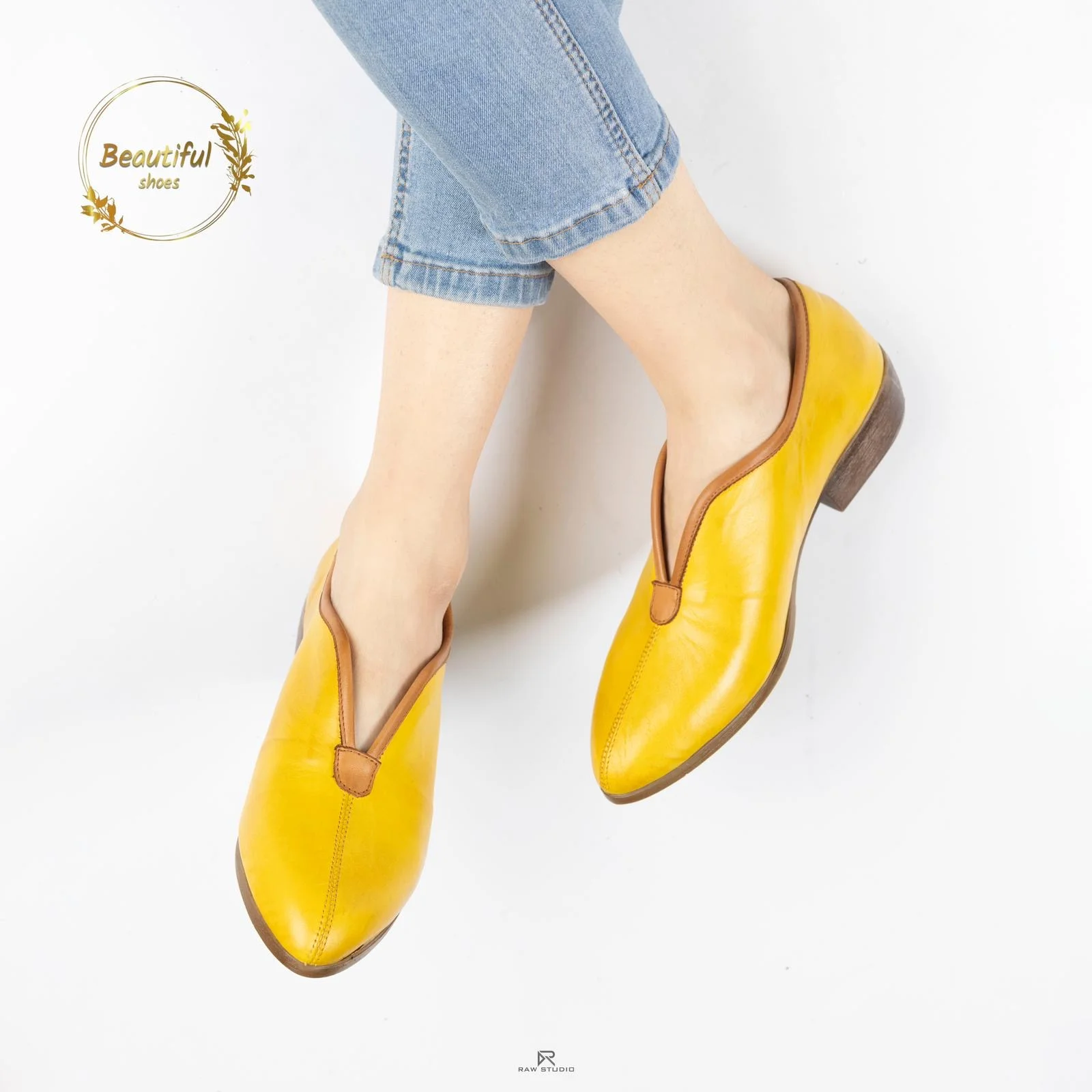 ⁦קורן - נעלי נשים עור⁩ – תמונה ⁦3⁩