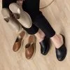 ⁦יוליה - כפכף עור - טאוף⁩ – תמונה ⁦3⁩