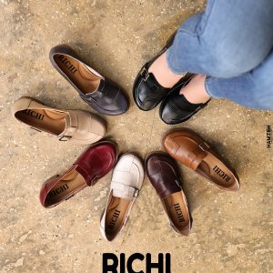 607 - נעל עור לנשים